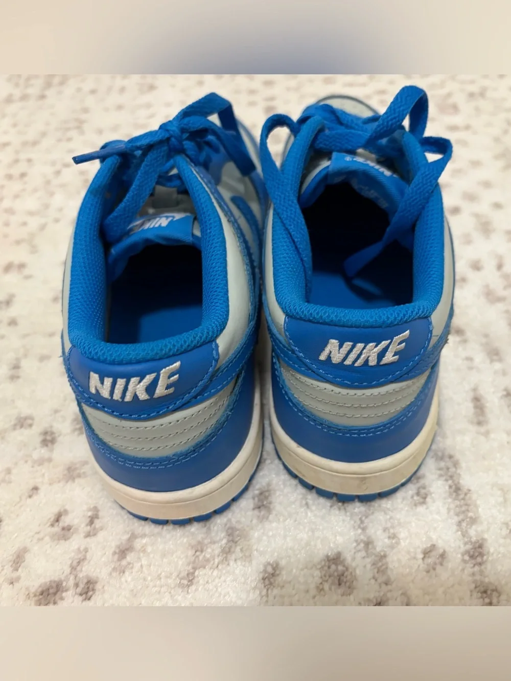 Nike Dunk Low Youth 7 Detroit Lions grey/blue